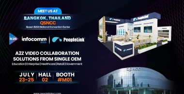 Step Into the Future of Integrated AV: Meet PeopleLink at InfoComm Asia 2025!