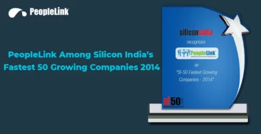 PeopleLink Among Silicon India's Fastest 50 Growing Companies 2014