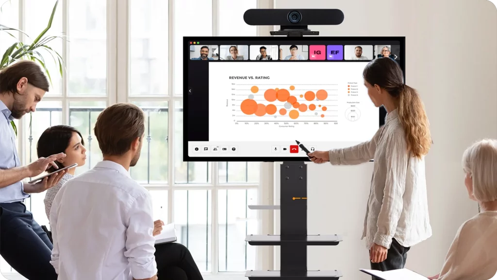 Mobile Cart Conferencing