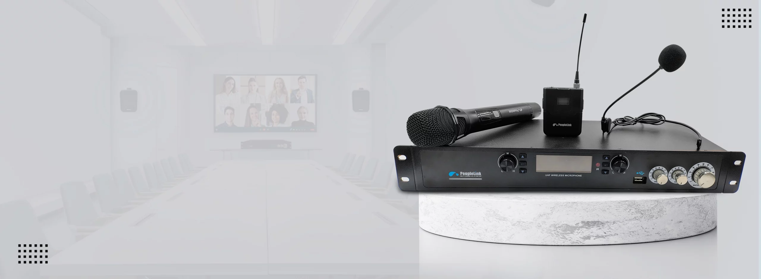 PeopleLink Multi-Channel AIO DSP Banner