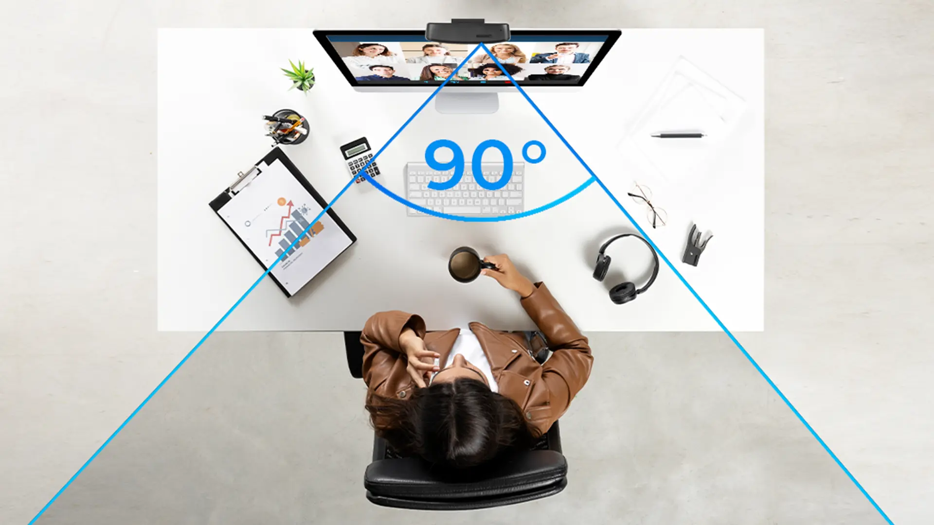 Wide Angle, Endless Possibilities with 90° Viewing