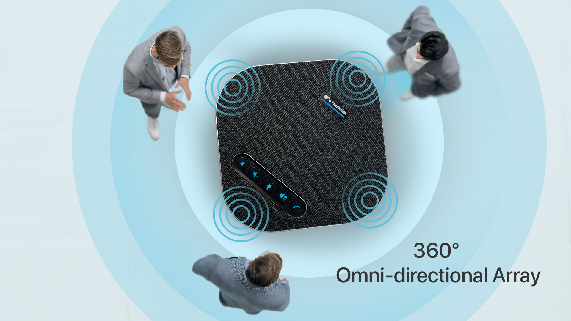 4 AI Smart Microphones Array