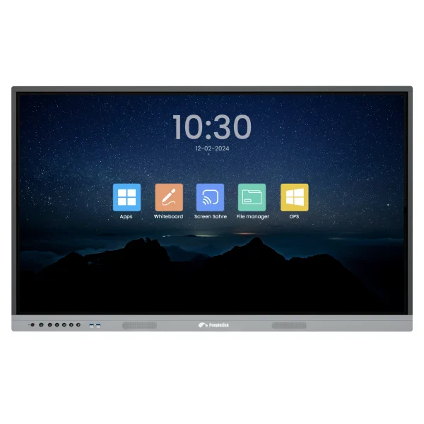PeopleLink Interactive Display with 4K UHD Resolution