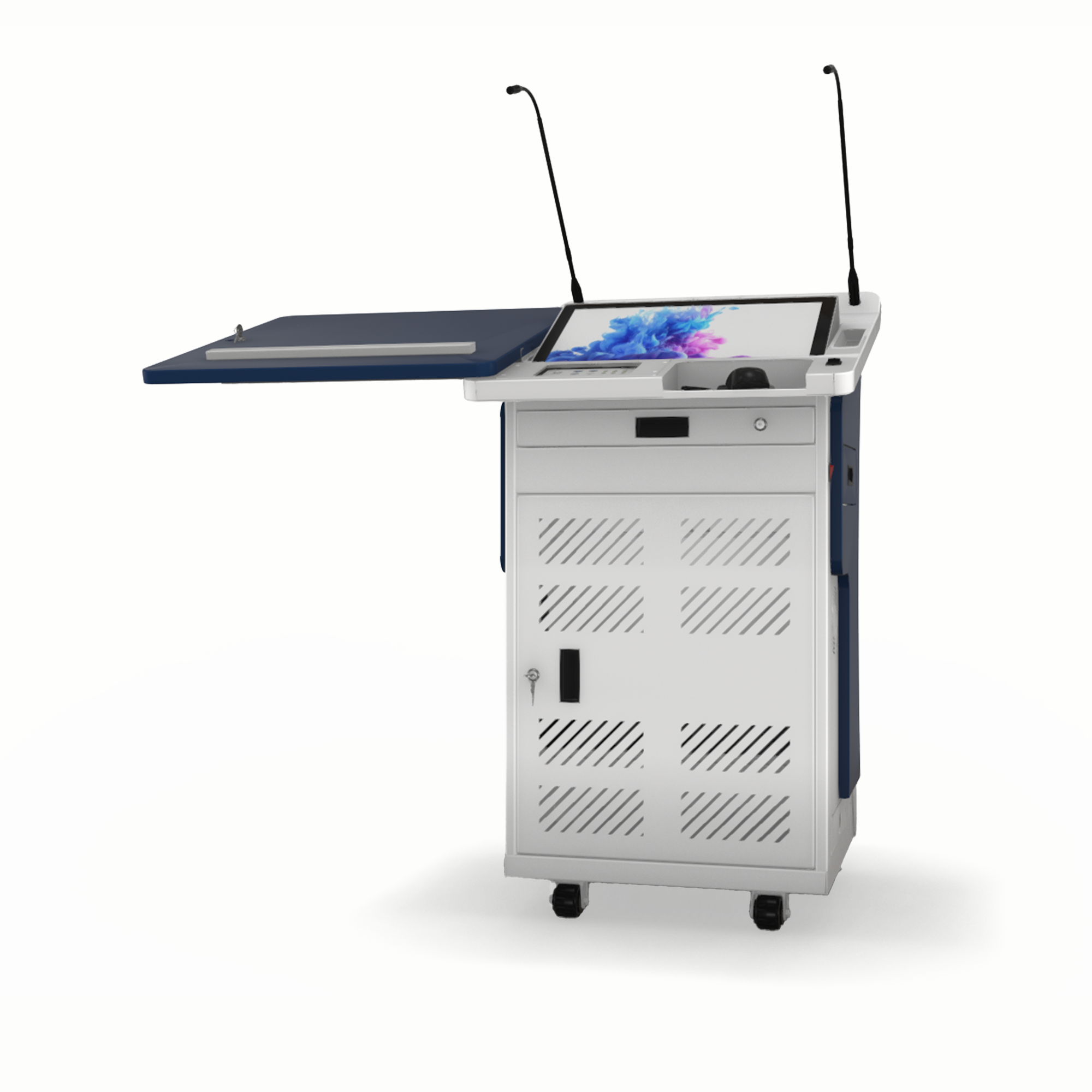 PeopleLink Vantage ePodium Front View - Thumbnail