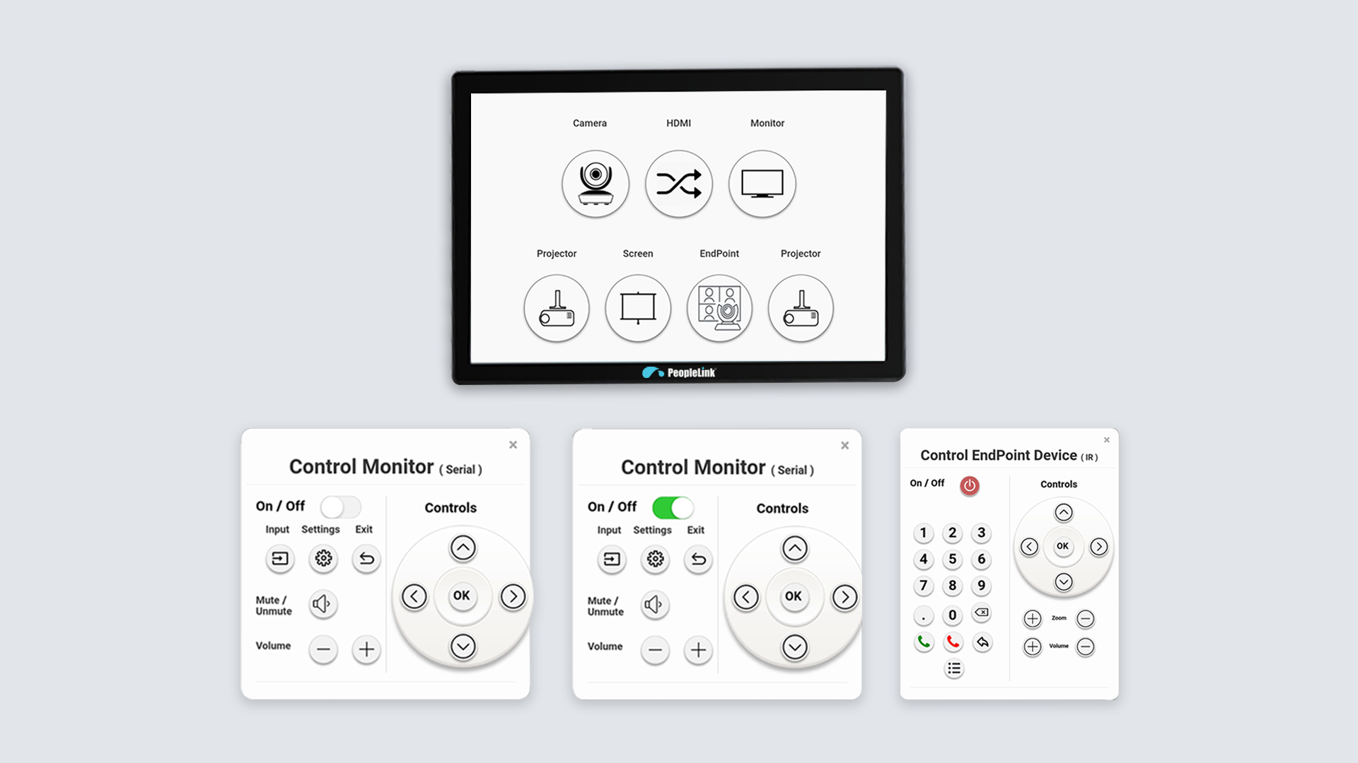InstaController customized application