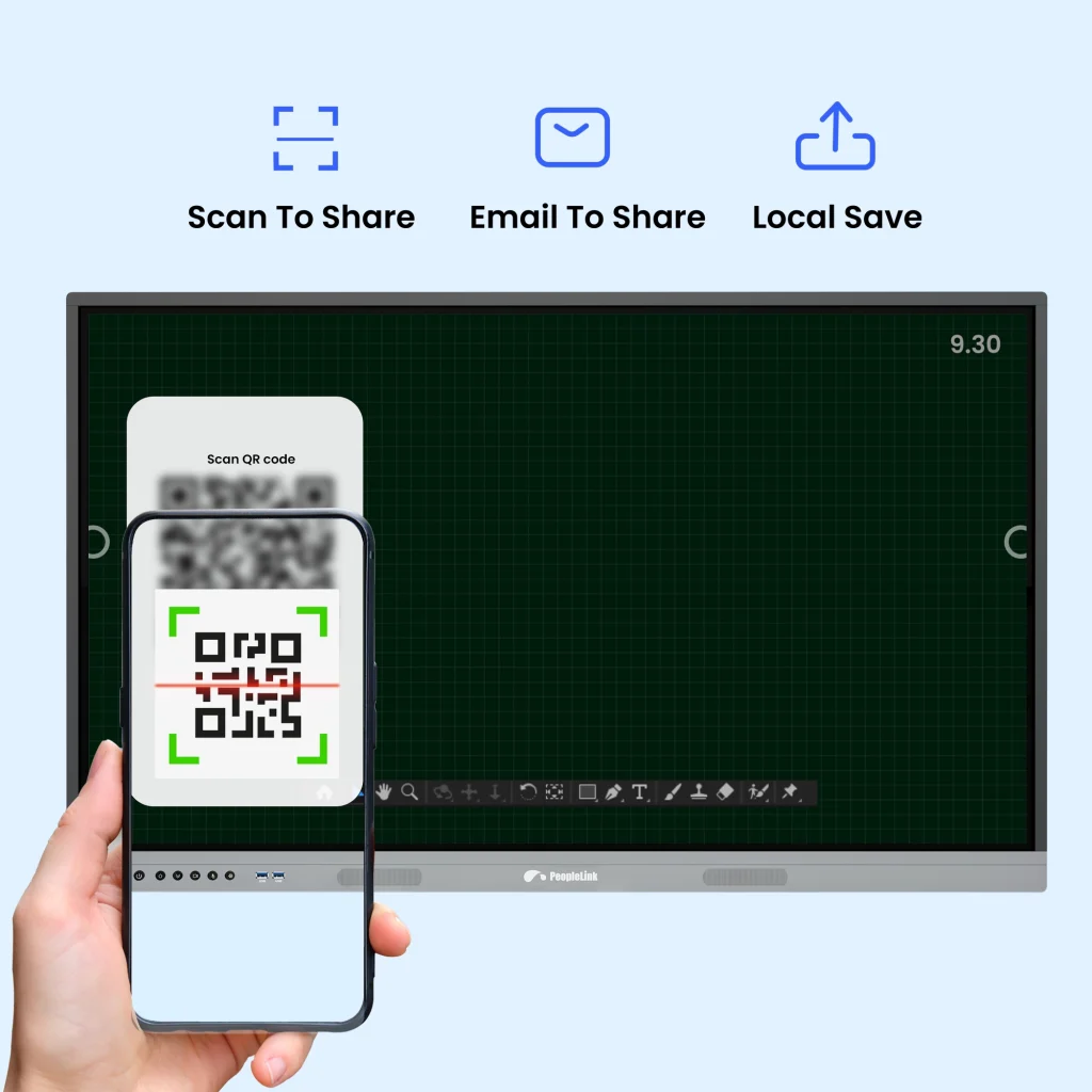 Wireless Connectivity simply by scanning the QR Code